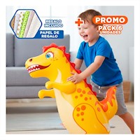 Pack6 Accesorio de Dinosaurio Simpatico para un Entorno Alegre y Muy Divertido Y+Papel Regalo